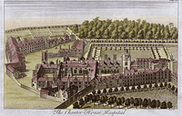 The Charterhouse Hospital, London in 1770