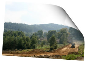 Hindhead Tunnel Construction 2007