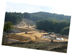 Hindhead Tunnel Construction September 2007