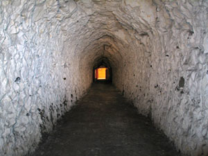 Foxenden Air Raid Shelter - entrance