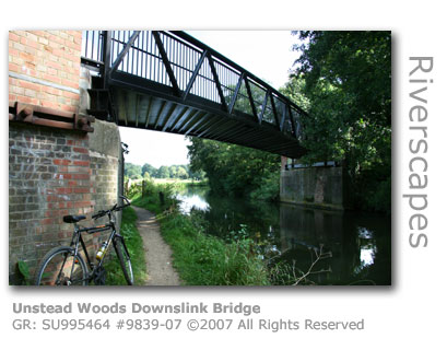 Unstead Woods Downslink Bridge