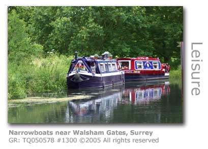 Narrowboats near Walsham Gates