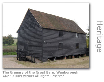 Granary at Wanborough Great Barn near Guildford