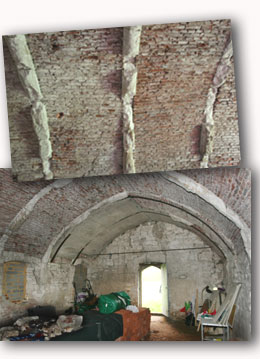 The barrel-roofed Vault