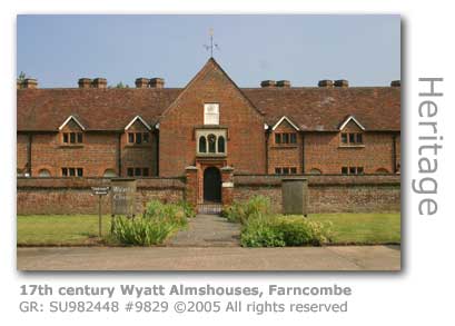 WYATT ALMSHOUSES FARNCOMBE