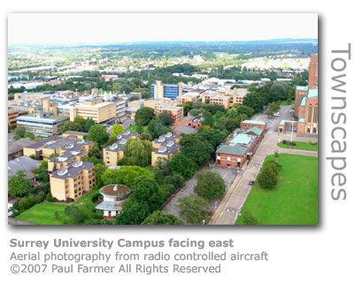 Surrey University Campus by Paul Farmer